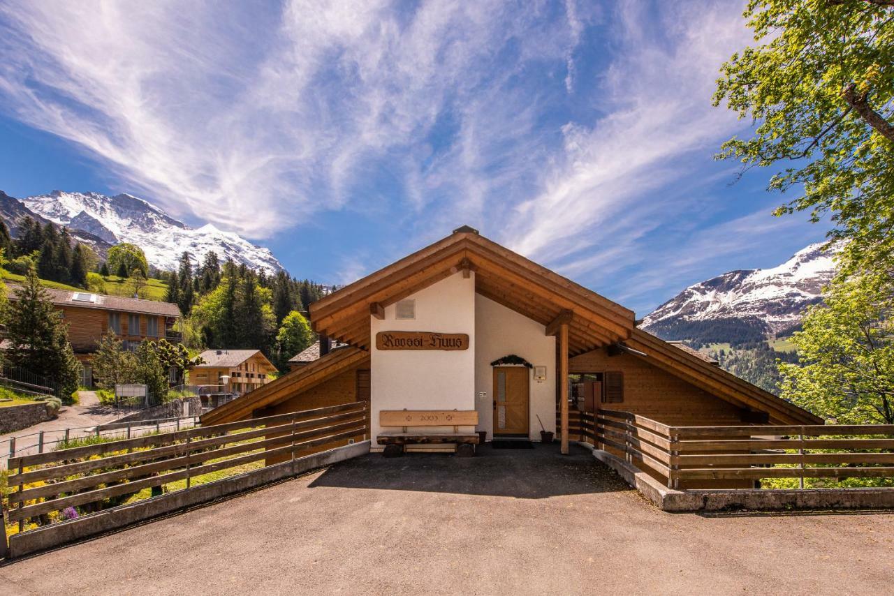 Roossi-Huus 3 Lejlighed Wengen Eksteriør billede