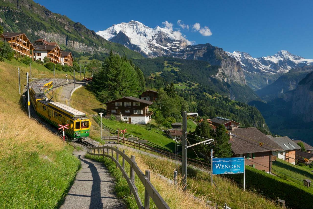 Roossi-Huus 3 Lejlighed Wengen Eksteriør billede